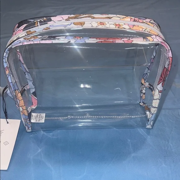 Vera Bradley Multicolor Floral Quilted Pouch with cosmetics - Picture 6 of 8